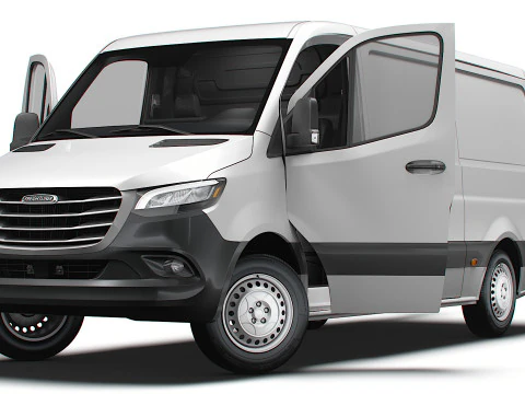 फ्रेटलाइनर स्प्रिंटर L2H1 RWD मुख्यालय इंटीरियर 2024 3D मॉडल