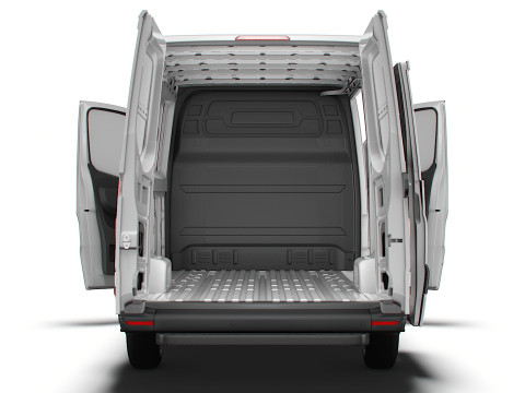 Freightliner Sprinter L2H1 RWD HQ Interior 2024 3D Модель
