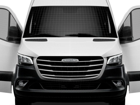 Freightliner Sprinter L2H2 FWD HQ Interior 2024 3D Model