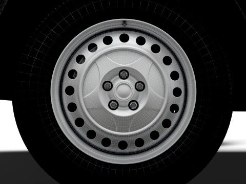 Freightliner Sprinter L2H2 FWD HQ Interior 2024 3D Model