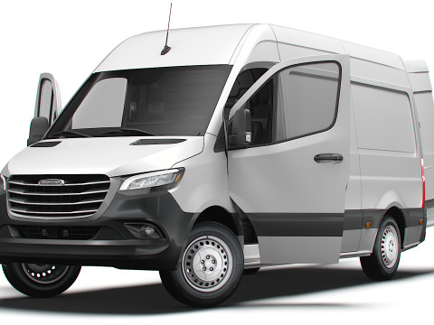 Freightliner Sprinter L2H2 RWD HQ Interior 2024 Model 3D
