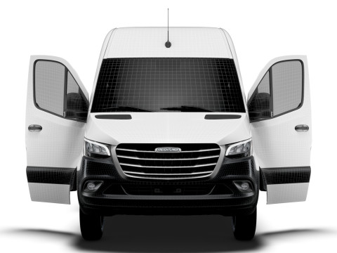 Freightliner Sprinter L2H2 RWD HQ Interior 2024 Model 3D