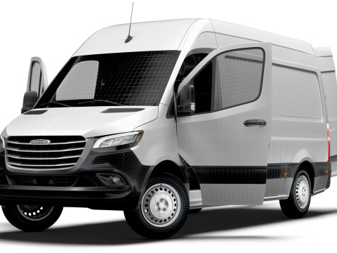Freightliner Sprinter L2H2 RWD HQ Interior 2024 Model 3D