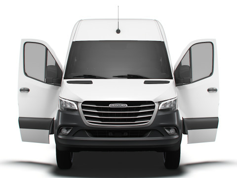 Freightliner Sprinter L4H2 RWD HQ Interior 2024 3D Model