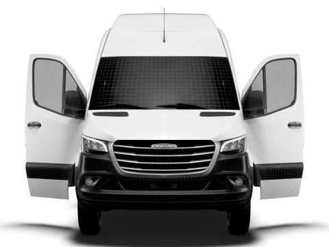 Freightliner Sprinter L4H3 RWD HQ Interior 2024 3D 模型