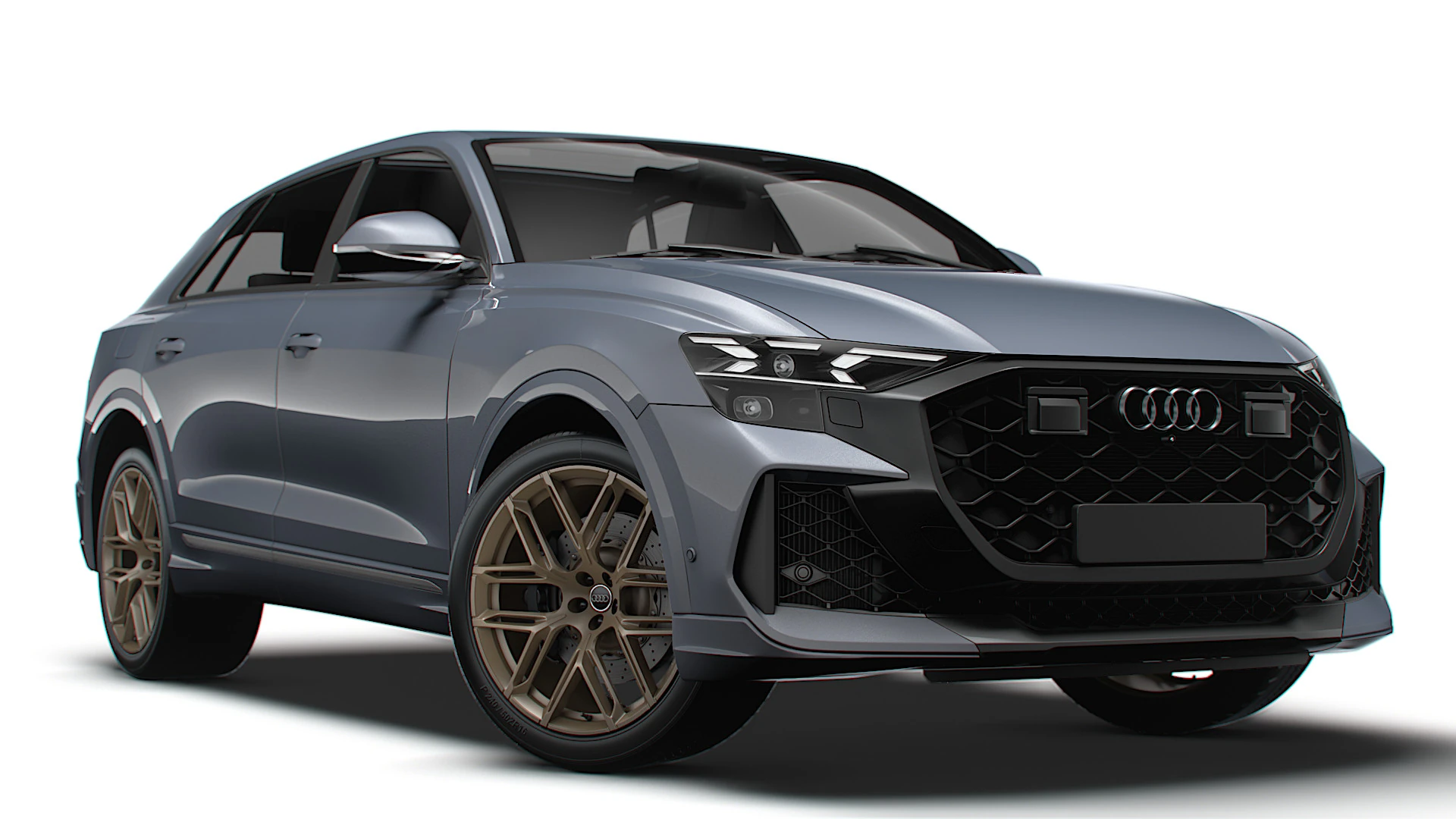 Audi RS Q8 Performance 2024 3D Model .c4d .max .obj .3ds .fbx .stl .blend