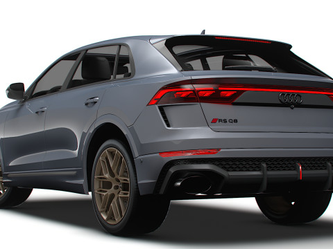 Audi RS Q8 Performance 2024 3D Model