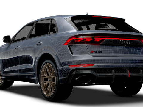 Audi RS Q8 Performance 2024 3D Model