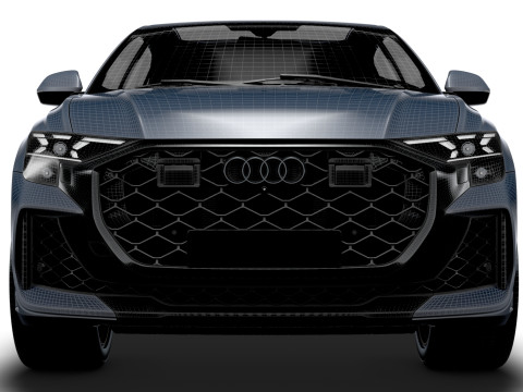 Audi RS Q8 Performance 2024 3D Model