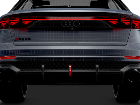 Audi RS Q8 Performance 2024 3D Model