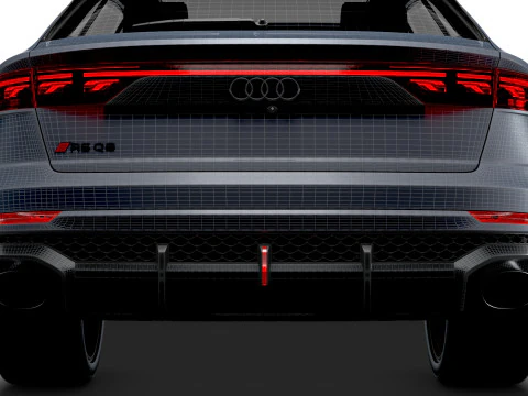Audi RS Q8 Performance 2024 3D Model