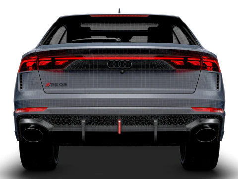 Audi RS Q8 Performance 2024 3D Model