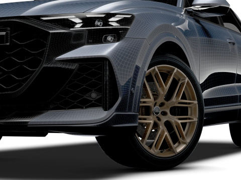 Audi RS Q8 Performance 2024 3D Model