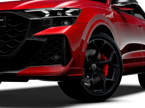 Audi RS Q8 Performance 2024 3D मॉडल