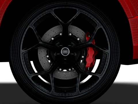 Audi RS Q8 Performance 2024 3D Model