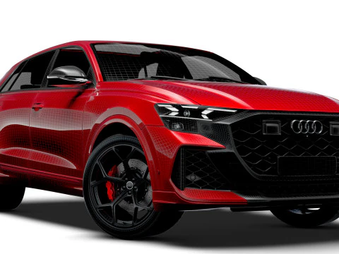 Audi RS Q8 Desempenho 2024 Modelo 3D