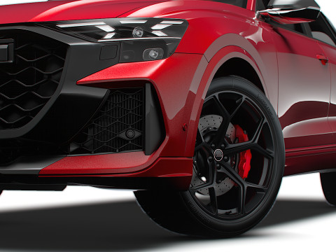 Audi RS Q8 Performance 2024 3D मॉडल