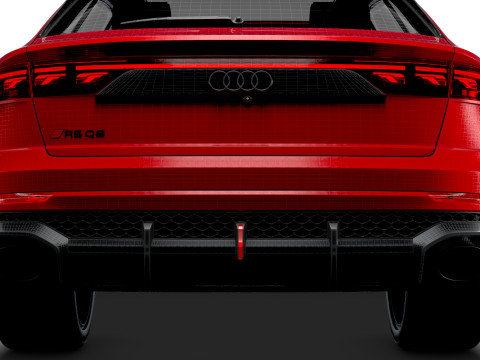 Audi RS Q8 Performance 2024 3D मॉडल