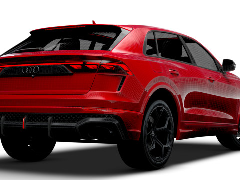 Audi RS Q8 Performance 2024 3D मॉडल
