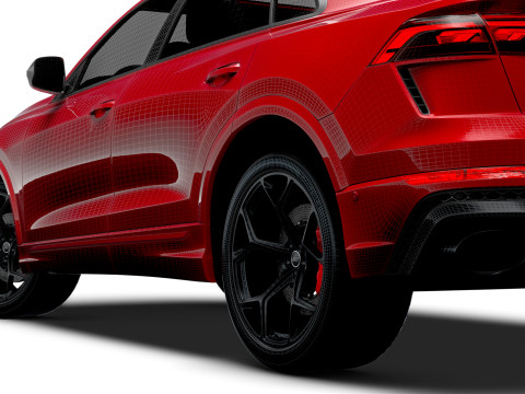 Audi RS Q8 Performance 2024 3D मॉडल