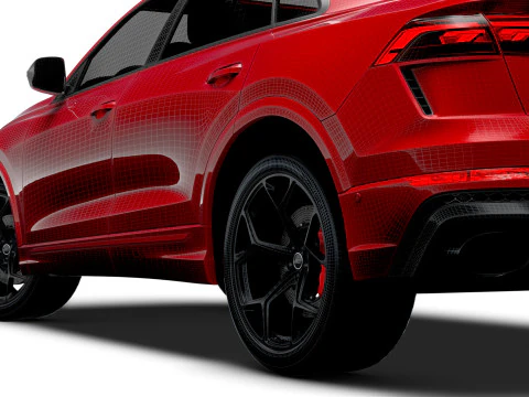 Audi RS Q8 Performance 2024 3D Model