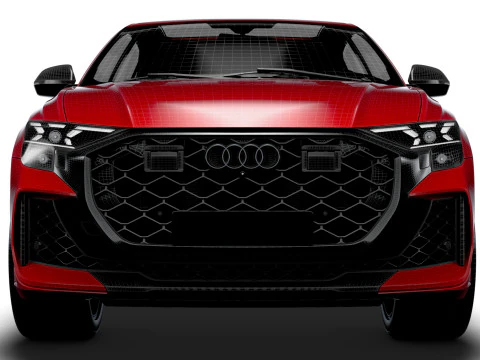 Audi RS Q8 Performance 2024 3D Model