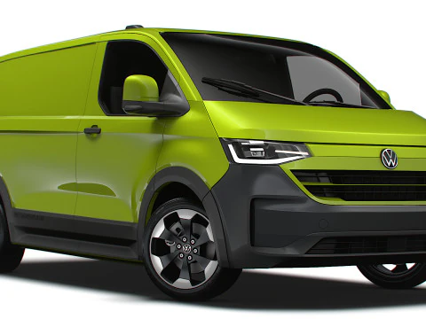 Volkswagen Transporter L1H1 2024 Modelo 3D