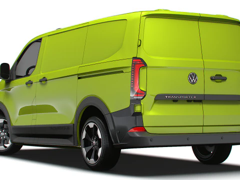 Volkswagen Transporter L1H1 2024 3D Model