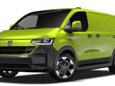 Volkswagen Transporter L1H1 2024 3D Model