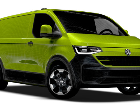 Volkswagen Transporter L1H1 2024 Modèle 3D