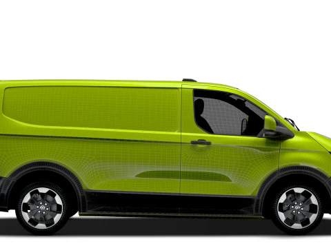 Volkswagen Transporter L1H1 2024 3D Model
