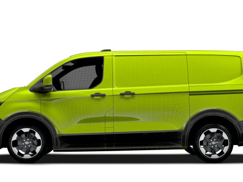 Volkswagen Transporter L1H1 2024 3D Model