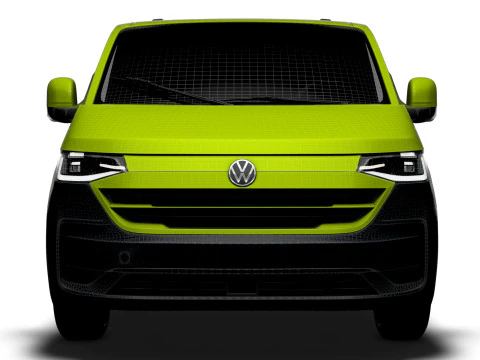 Volkswagen Transporter L1H1 2024 3D Model