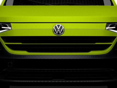 Volkswagen Transporter L1H1 2024 3D Model