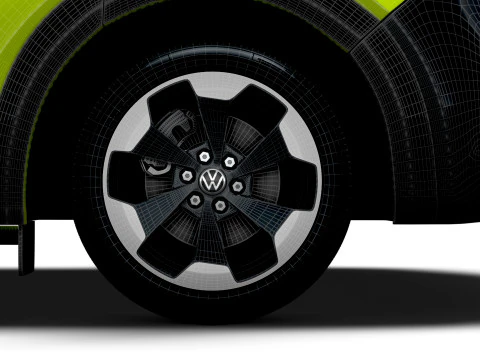 Volkswagen Transporter L1H1 2024 3D Model