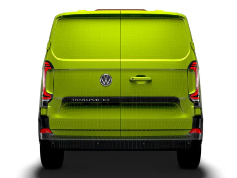 Volkswagen Transporter L1H1 2024 3D Model