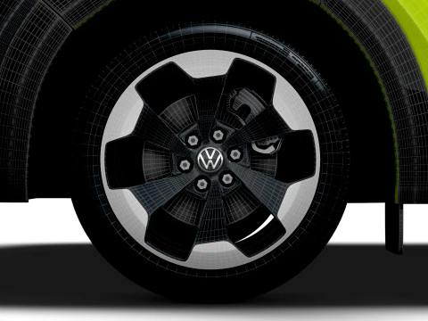 Volkswagen Transporter L1H1 2024 3D Model