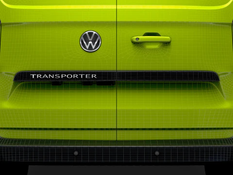 Volkswagen Transporter L1H1 2024 3D Model