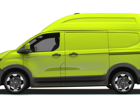 Volkswagen Transporter L1H2 2024 Model 3D