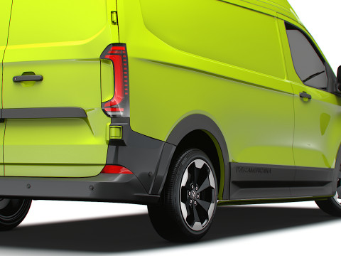 Volkswagen Transporter L1H2 2024 Model 3D