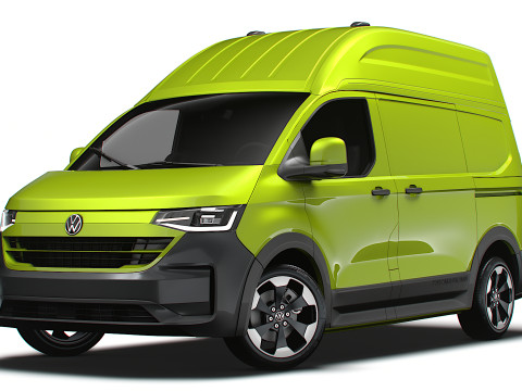 Volkswagen Transporter L1H2 2024 Model 3D
