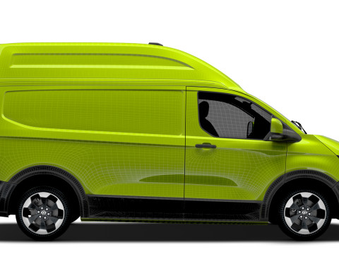 Volkswagen Transporter L1H2 2024 Model 3D