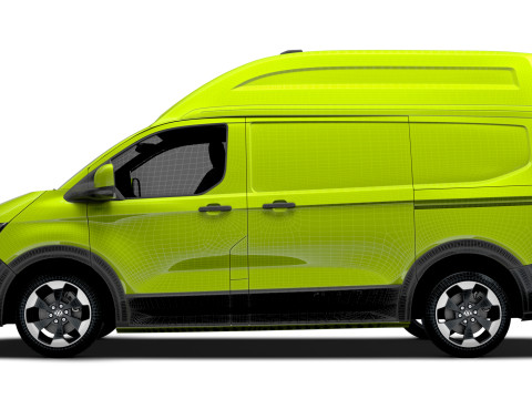 Volkswagen Transporter L1H2 2024 Model 3D