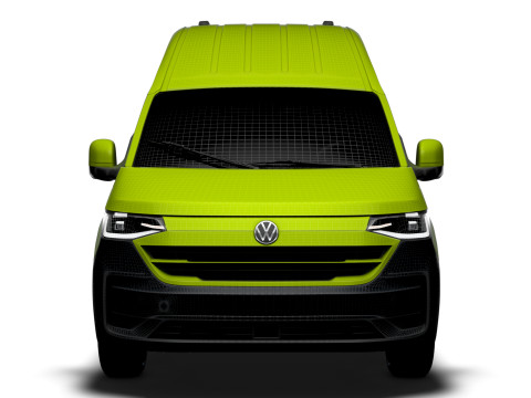 Volkswagen Transporter L1H2 2024 Model 3D