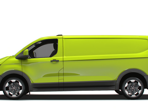 Volkswagen Transporter L2H1 2024 3Dモデル