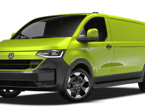 Volkswagen Transporter L2H1 2024 3Dモデル