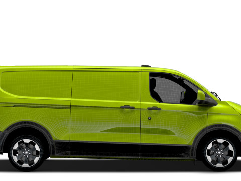 Volkswagen Transporter L2H1 2024 3Dモデル