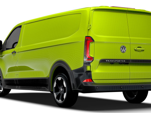 Volkswagen Transporter L2H1 2024 3Dモデル