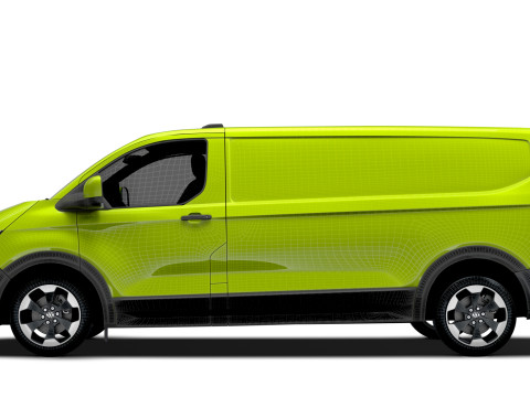 Volkswagen Transporter L2H1 2024 3Dモデル