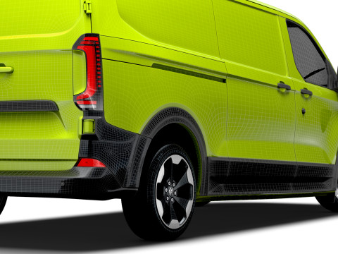 Volkswagen Transporter L2H1 2024 3Dモデル